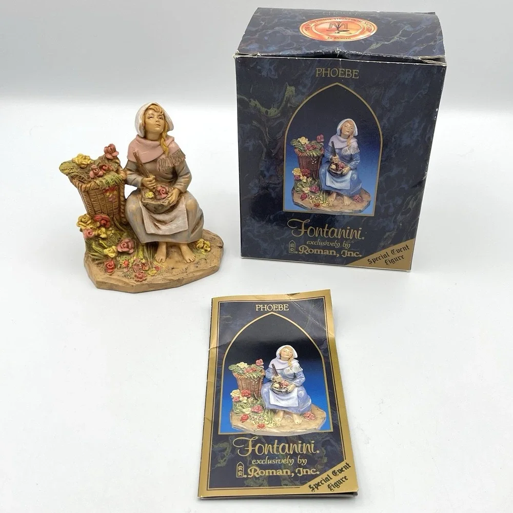 Vintage 1998 Fontanini Phoebe 65340 Special Event Figure 5
